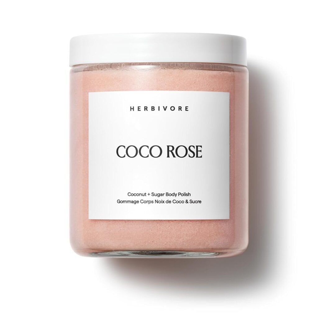 HERBIVORE Coco Rose Coconut Oil Body Polish | Exfoliating Body Scrub