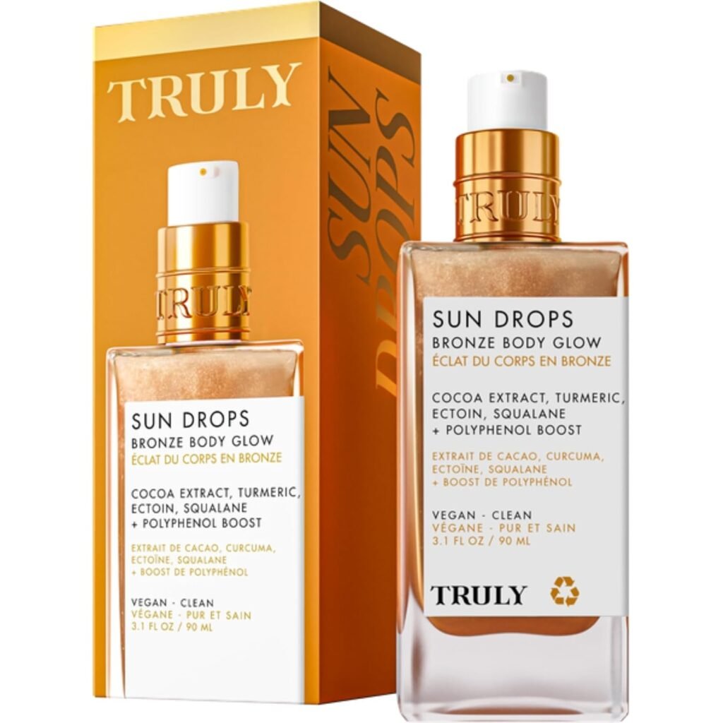 Truly Beauty Sun Drops Bronze Body Glow Oil